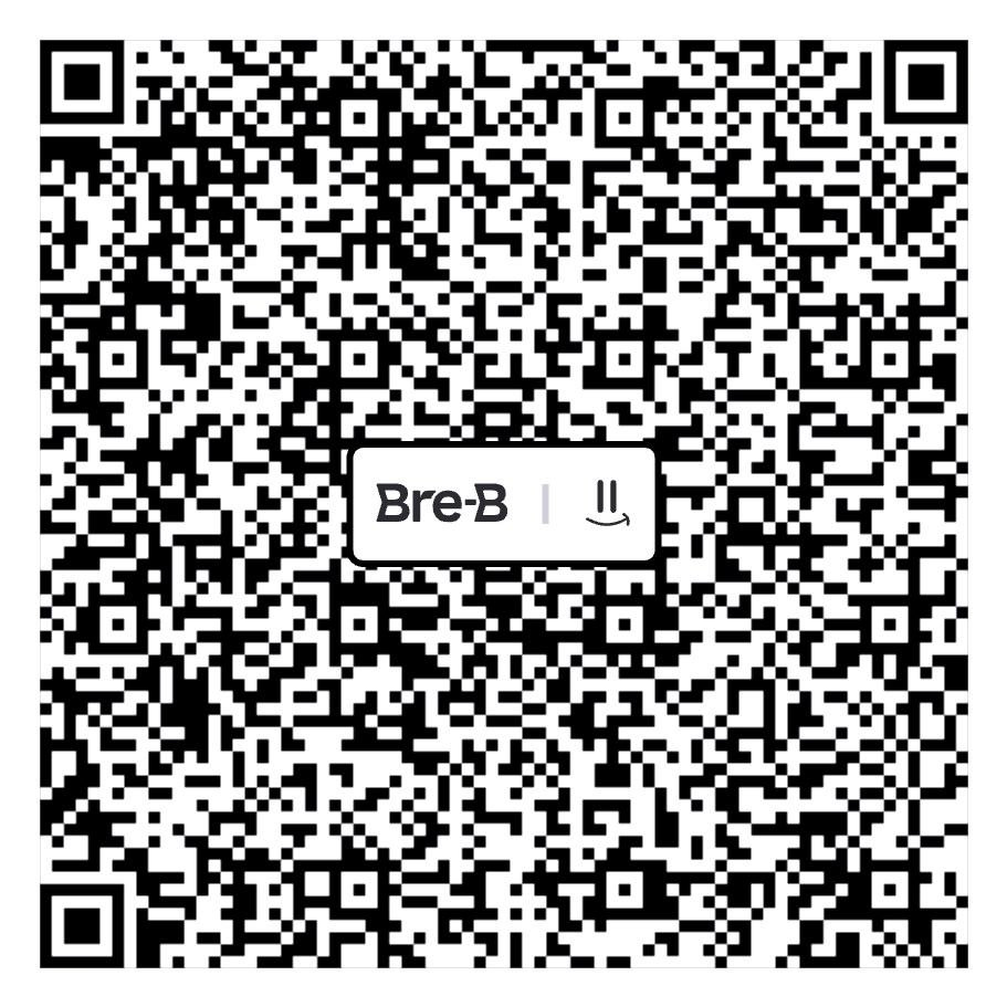 Código QR para pago con Bre-B